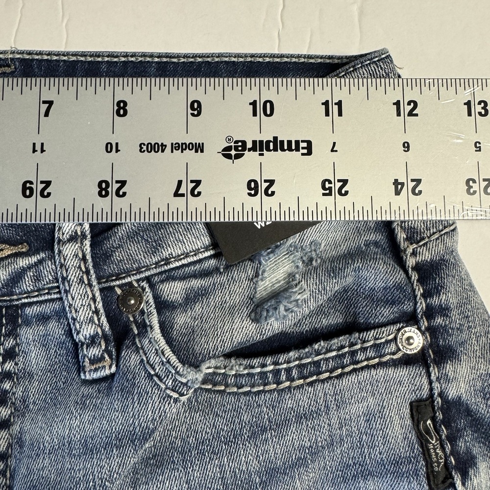 Womens Silver jeans Suki Slim boot‎ Mid rise Curvy Fit Tagged 26/35 NWT - Picture 6 of 10